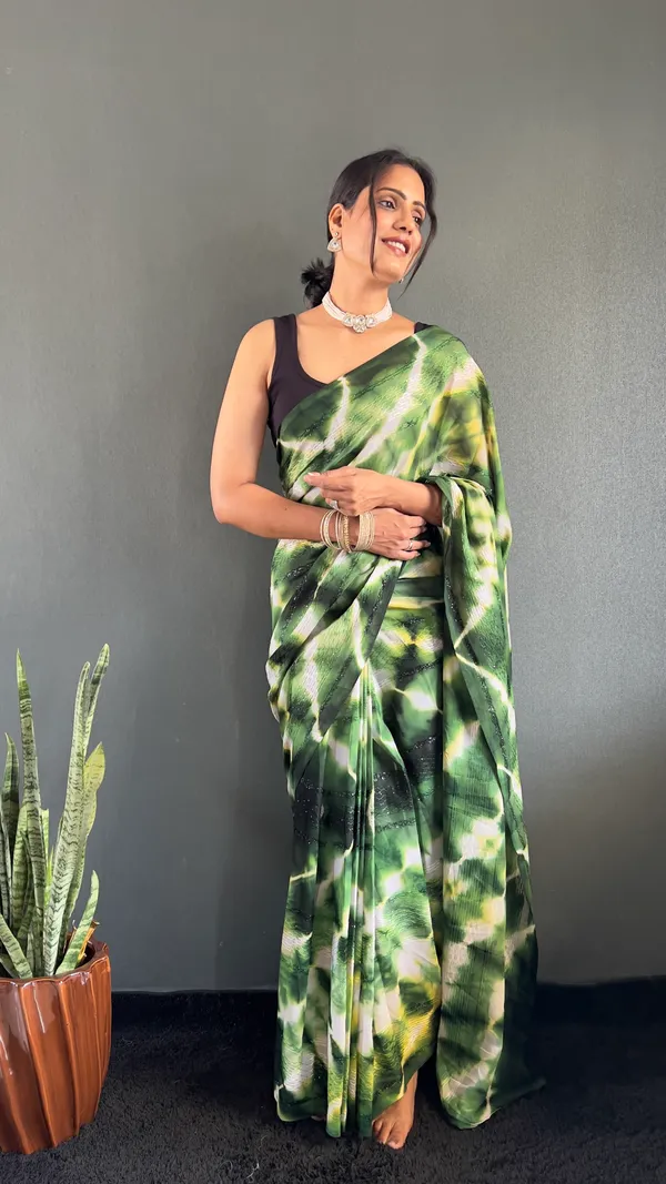 Ready_To_Wear_Georgette_Saree_For_Women