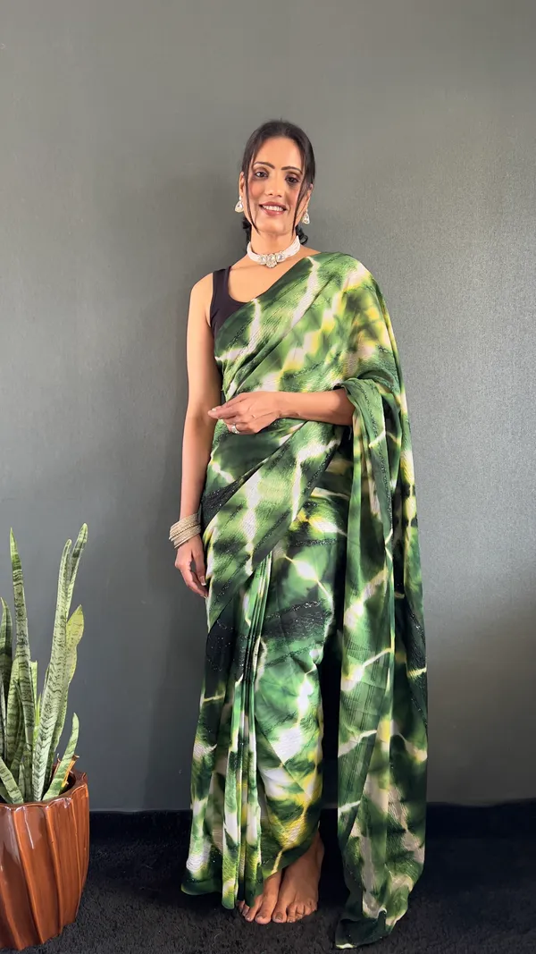 Ready_To_Wear_Georgette_Saree_For_Women