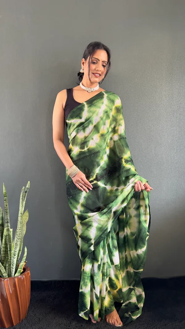 Ready_To_Wear_Georgette_Saree_For_Women