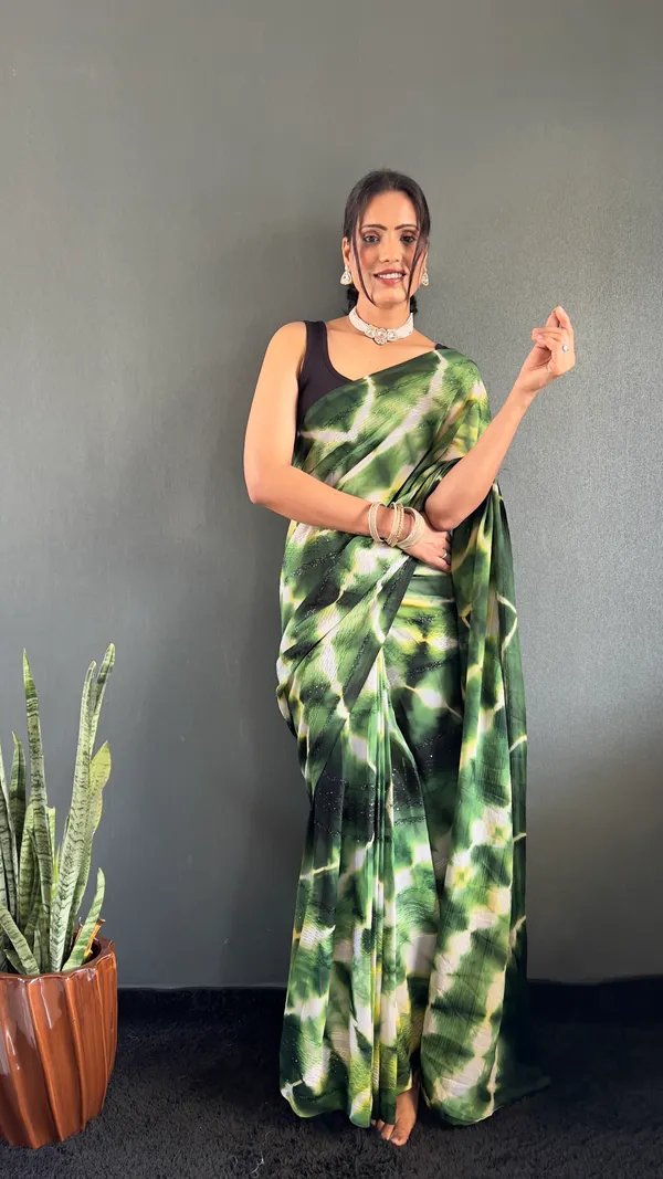 Ready_To_Wear_Georgette_Saree_For_Women