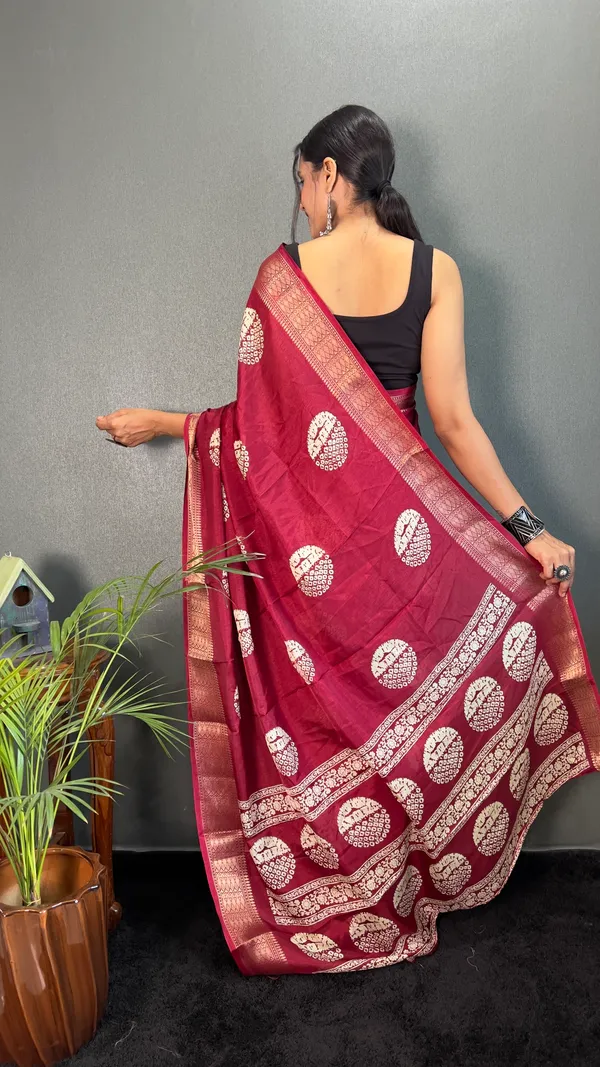 Ready_To_Wear_Soft_Cotton_Kalamkari_Saree_For_Women