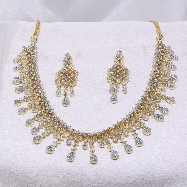 Radiant_Cascade_CZ_American_Diamond_Necklace_and_Earring_set_for_Women