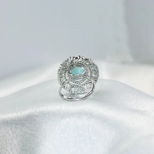 Silver_&_Light_Blue-Green_Aqua_Serenity_American_Diamond_Ring