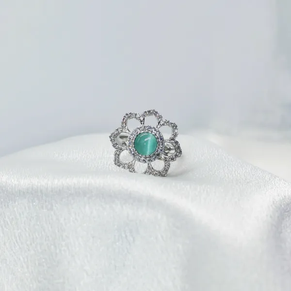 Silver_&_Turquoise_Turquoise_Halo_American_Diamond_Ring