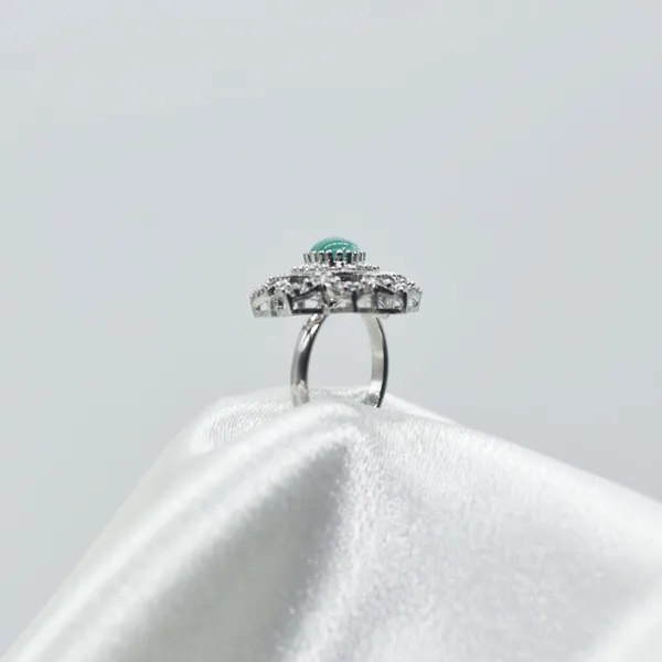 Silver_&_Turquoise_Turquoise_Halo_American_Diamond_Ring