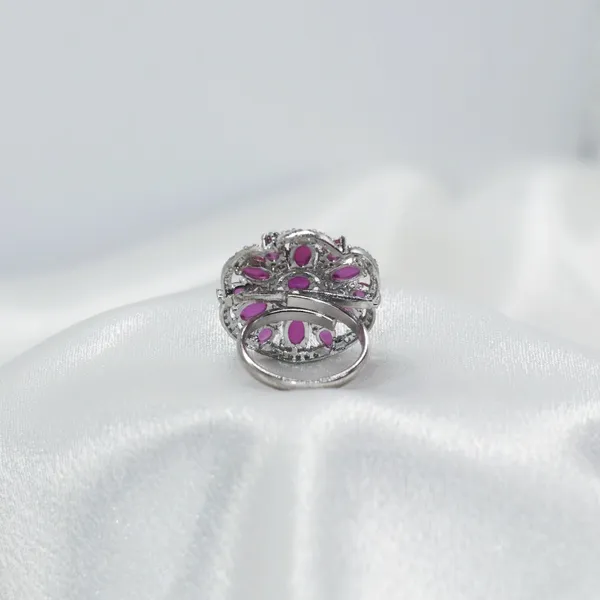 Silver_&_Pink_Blush_Elegance_American_Diamond_Ring