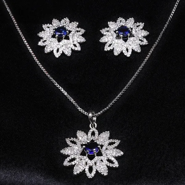 Blue_&_White_Mist_AAA_Grade_American_Diamond_Pendant_And_Earring_Rhodium_Plating_Set_For_Women