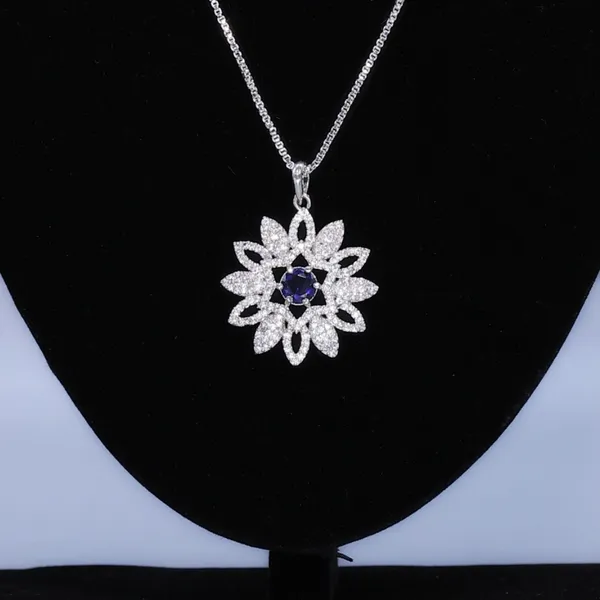 Blue_&_White_Mist_AAA_Grade_American_Diamond_Pendant_And_Earring_Rhodium_Plating_Set_For_Women