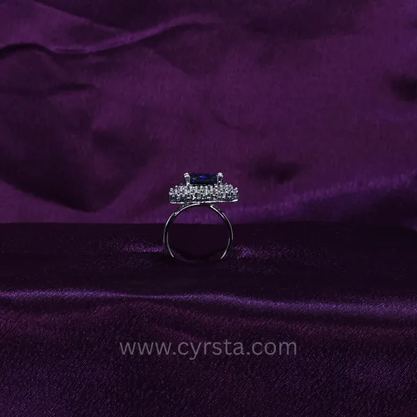 Sapphire_Inspired_American_Diamond_Ring