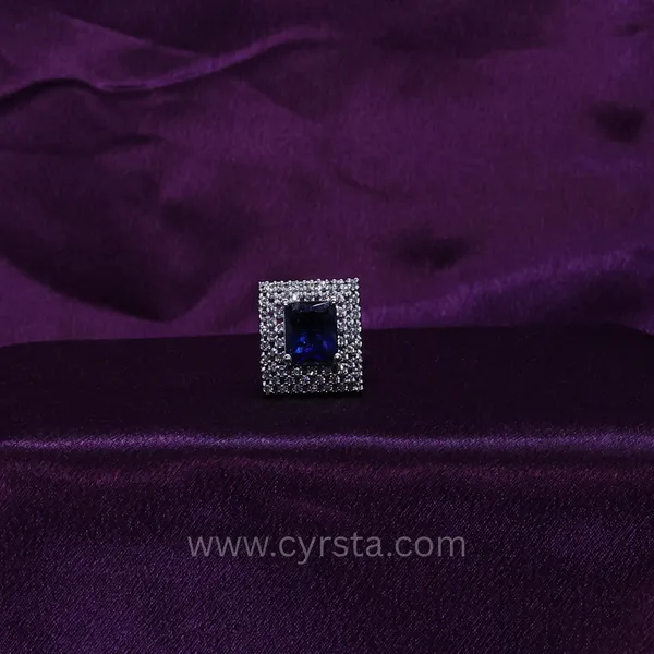 Sapphire_Inspired_American_Diamond_Ring