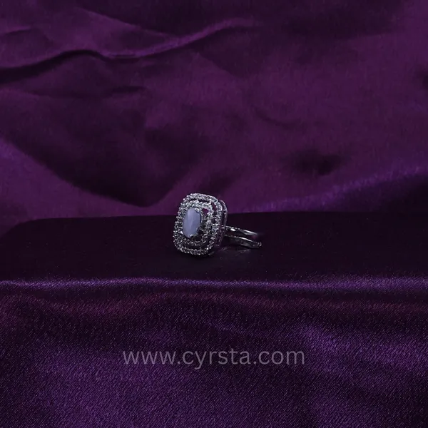 Mystic_Grey_American_Diamond_Ring