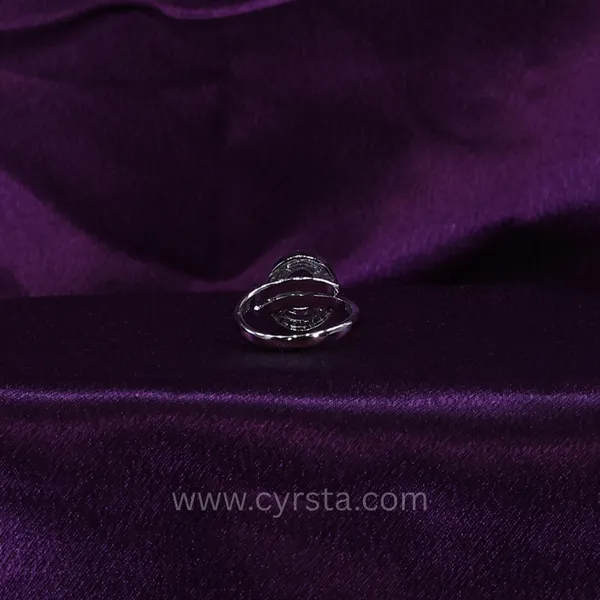 Petal_Design_American_Diamond_Ring