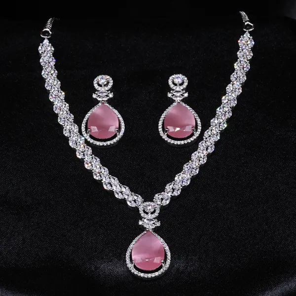 Roseate_Radiance_CZ_American_Diamond_Necklace_and_Earring_set_for_Women