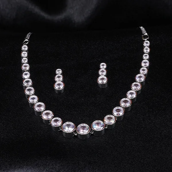 Stellar_Solitaire_CZ_American_Diamond_Necklace_and_Earring_set_for_Women