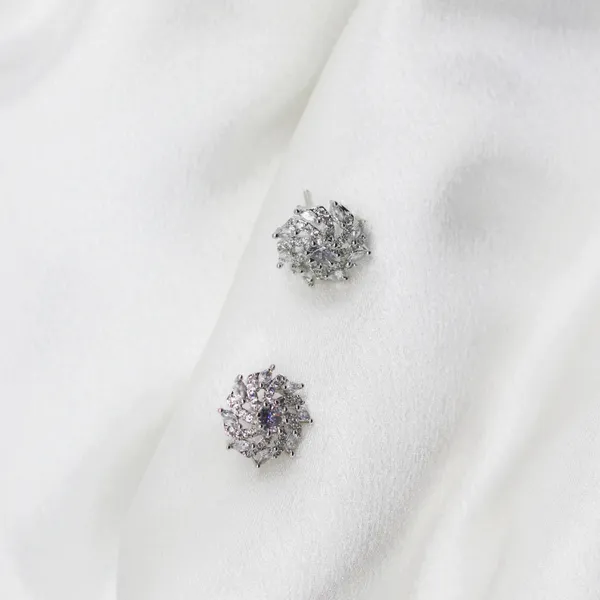 Silver_Spiral_Radiance_American_Diamond_Stud_Earrings__For_Women
