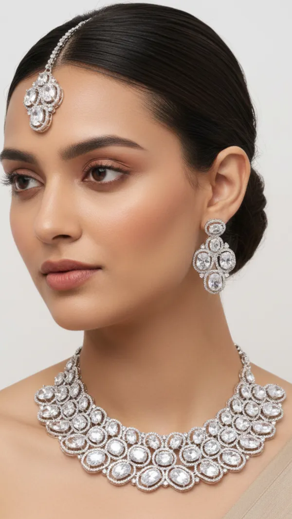 Celestial_Grandeur_CZ_American_Diamond_Necklace_,_Earring_&_Manng_Tikka_set_for_Women