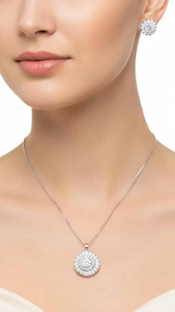 Silver_Crystal_Glamour_American_Diamond_Pendant_&_Earring_Set