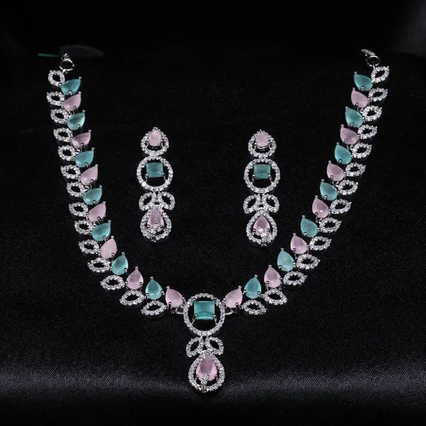 Pastel_Aura_CZ_American_Diamond_Necklace_and_Earring_set_for_Women
