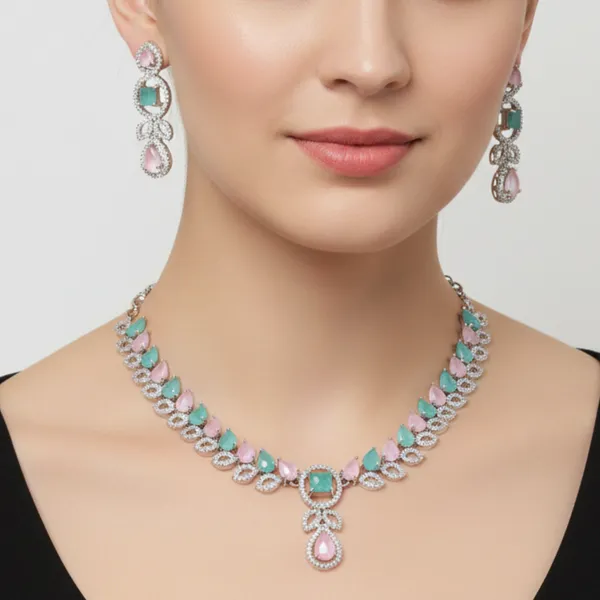 Pastel_Aura_CZ_American_Diamond_Necklace_and_Earring_set_for_Women
