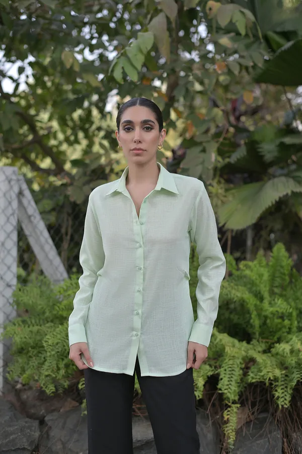 Women's_Oversized_Semi-Sheer_Light_Green_Shirt