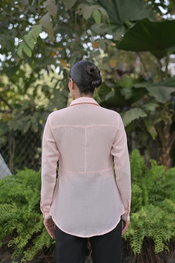 Women's_Maroon_Front-Knot_Button-Down_Shirt