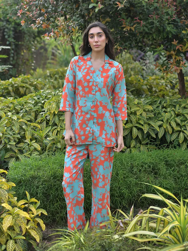 Tangerine_Cotton_Blend_Digital_Print_Co-Ord_Set_For_Women