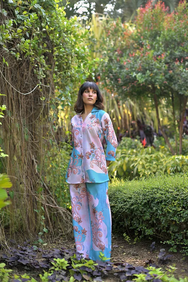 Multicolor_Cotton_Blend_Digital_Print_Co-Ord_Set_For_Women