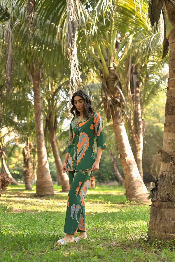 Green_Cotton_Blend_Digital_Print_Co-Ord_Set_For_Women