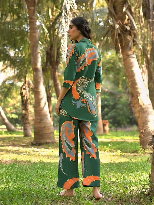 Green_Cotton_Blend_Digital_Print_Co-Ord_Set_For_Women