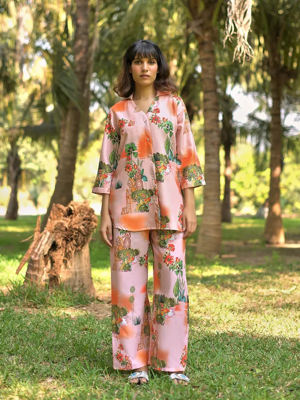 Multicolor_Cotton_Blend_Digital_Print_Co-Ord_Set_For_Women