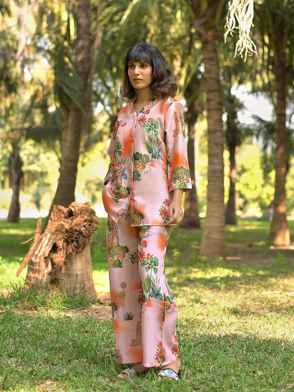 Multicolor_Cotton_Blend_Digital_Print_Co-Ord_Set_For_Women