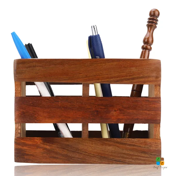 Wooden_Desk_Organizer,_Pen_Stand/Pencil_Stand_Office_Supplies_Pen_Holder_Table_Storage_Organizer_Office_Desk_Accessories,_Pen_Stands_For_Office_Use