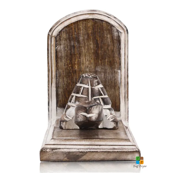 Pack_of_2_Wooden_Bookend_For_Bookshelves,_Heavy_Books,_Bookcase_Holder,_Book_Stopper,_Book_Holder/Home_Decoration,_White_Turtle_Design,