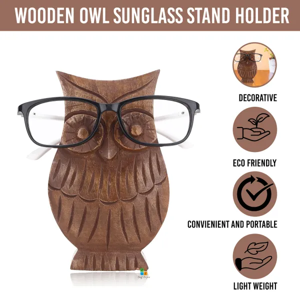 Handmade_Owl_Spectacle_Wood_Tabletop_Eyeglass_Holder_Stand
