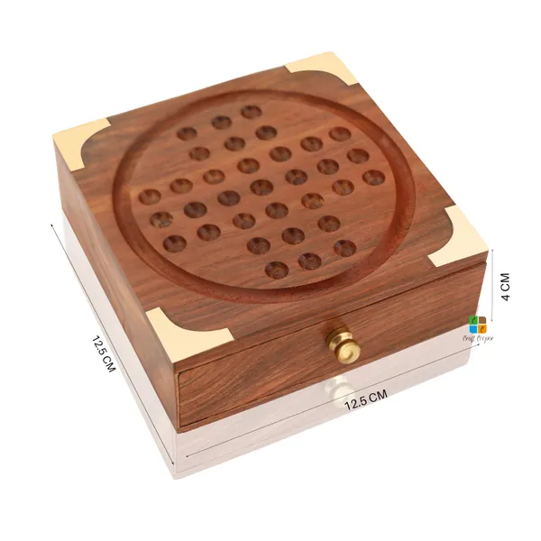 Handmade_Indian_Wooden_Solitaire_Board_Game_With_Stainless_Steel_Balls_Travel_Games_For_Adults