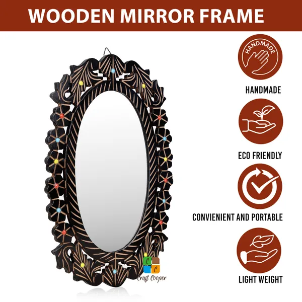 Craft_Cooper_Beautiful_Wooden_Handcrafted_Design_Oval_Mirror