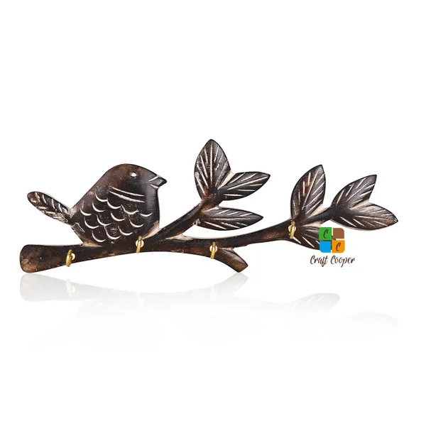 Craft_Cooper_Decorative_Aesthetic_Design_Stylish_Bird_Wall_Door_Hanging_Key_Hanger_with_Hooks