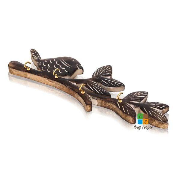 Craft_Cooper_Decorative_Aesthetic_Design_Stylish_Bird_Wall_Door_Hanging_Key_Hanger_with_Hooks