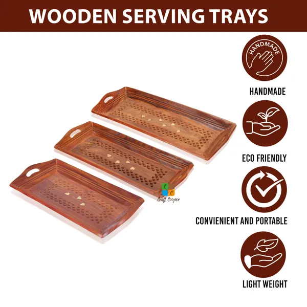 Craft_Cooper_Excellent_Brownie_Wooden_Coffee_Tray,_Pack_of_Three,_Self_Made_Design,_Shape_Rectangular,_Dishwasher_Safe