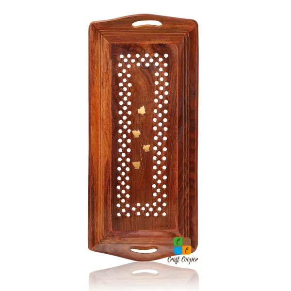 Craft_Cooper_Excellent_Brownie_Wooden_Coffee_Tray,_Pack_of_Three,_Self_Made_Design,_Shape_Rectangular,_Dishwasher_Safe