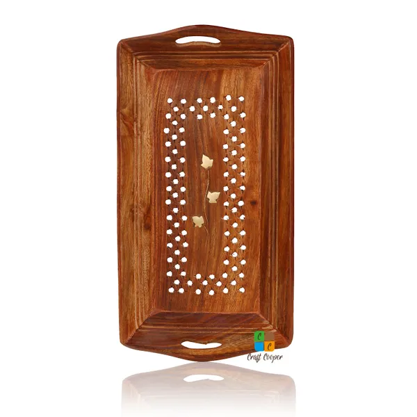 Craft_Cooper_Excellent_Brownie_Wooden_Coffee_Tray,_Pack_of_Three,_Self_Made_Design,_Shape_Rectangular,_Dishwasher_Safe