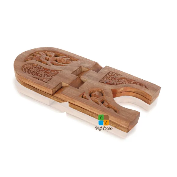 Craft_Cooper_Foldable_Book_Stand_Holder/Book_Rest_Keep_for_Home/Work_Space/Religious_Places