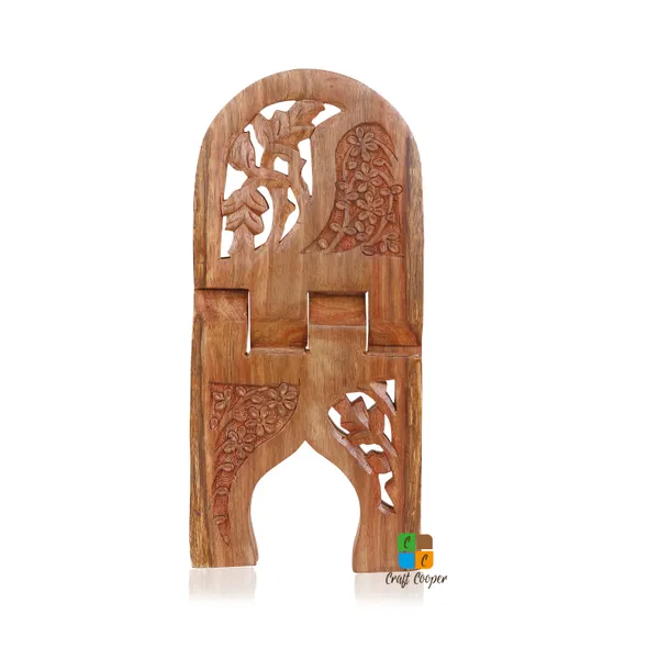 Craft_Cooper_Foldable_Book_Stand_Holder/Book_Rest_Keep_for_Home/Work_Space/Religious_Places