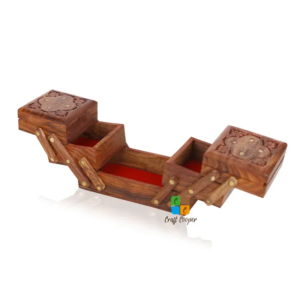 Craft_Cooper_Handmade_Wooden_Rectangular_Jewelry_Organizer_Box_Brass_Inlay_for_Women_5_in_1_(Brown,_Standard)