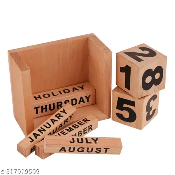 Craft_Cooper_Wooden_Calendar-Mini_Desk_Calendar_for_Office_and_Home_Table/Desk_Calender_Office_Desk_Stationary_Calender_(NATURAL)