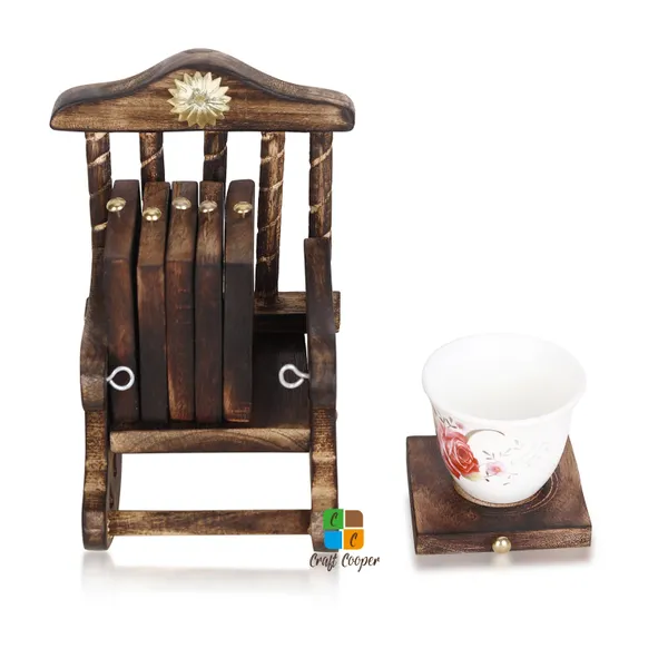 Craft_Cooper_Wooden_Chair_Coaster_for_Cups_&_Mugs_|_Decorative_Coaster_for_Office,_Home_|_Coaster_for_Dining_Table_&_Office_|_Coaster_Set_of_6