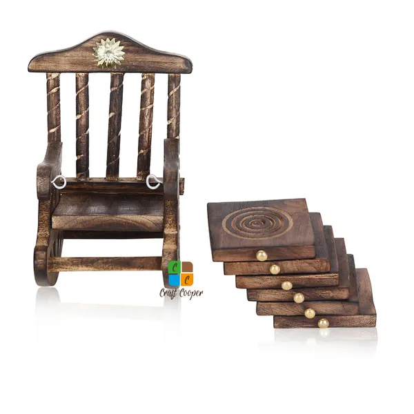 Craft_Cooper_Wooden_Chair_Coaster_for_Cups_&_Mugs_|_Decorative_Coaster_for_Office,_Home_|_Coaster_for_Dining_Table_&_Office_|_Coaster_Set_of_6