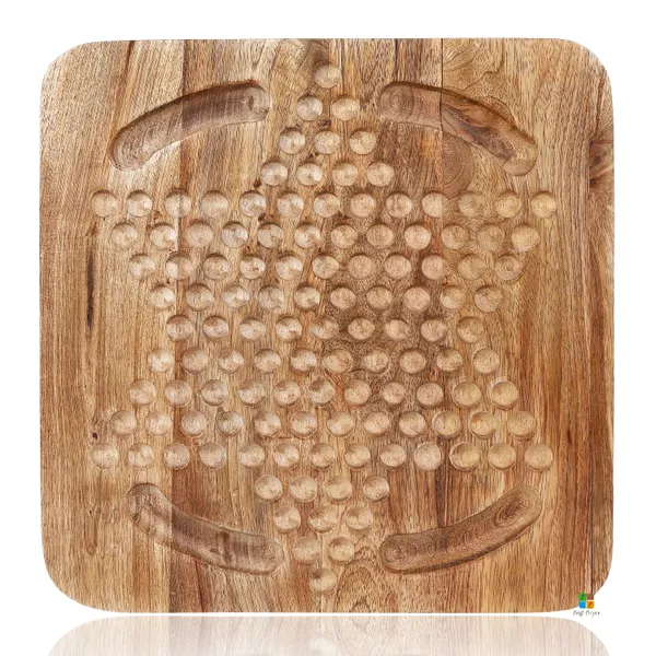 Craft_Cooper_Wooden_Chinese_Checkers_Set_with_60_Vibrant_Glass_Marbles_in_6_Distinct_Colors_-_Perfect_Strategy_Game_for_Kids_&_Adults,_Enhance_Your_Family_Game_Night