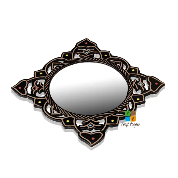 Craft_Cooper_Wooden_Decorative_Square_Shape_Mirror
