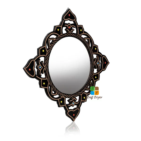 Craft_Cooper_Wooden_Decorative_Square_Shape_Mirror